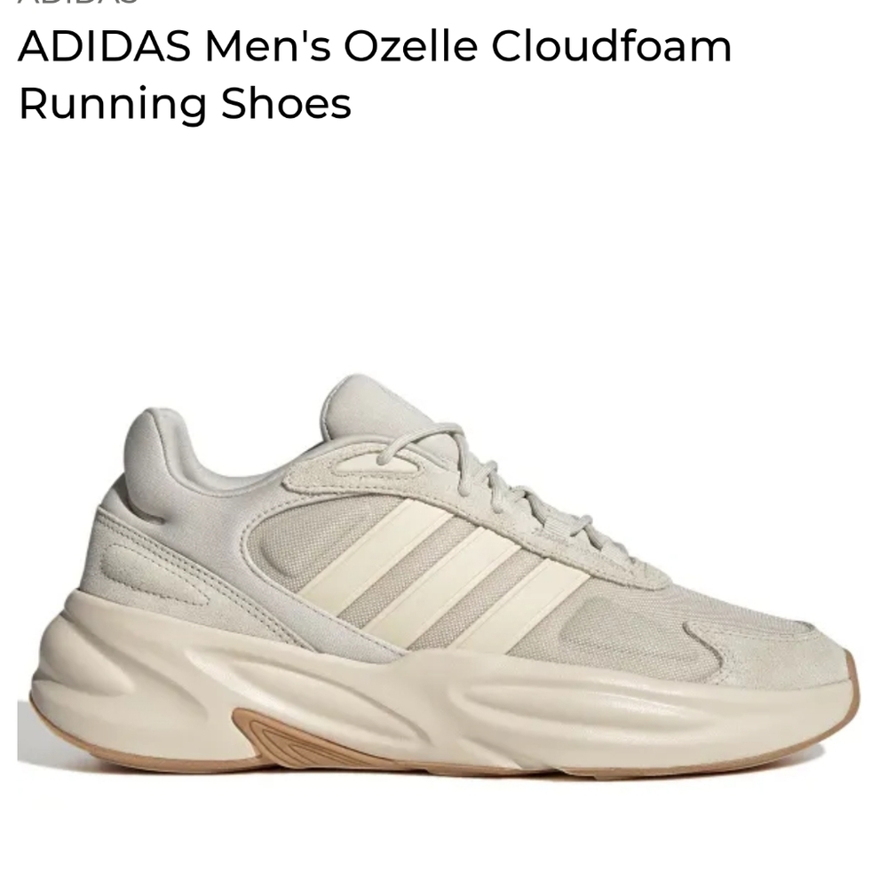 Adidas men Ozelle cloudfoam running shoes size 10 US men